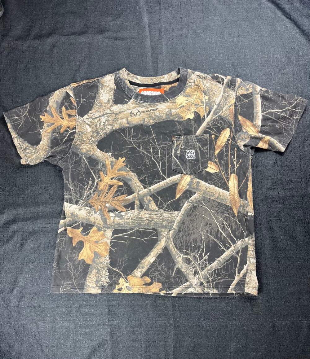 Empire Realtree Camo Cotton T-Shirt Short Sleeve Crew Neck